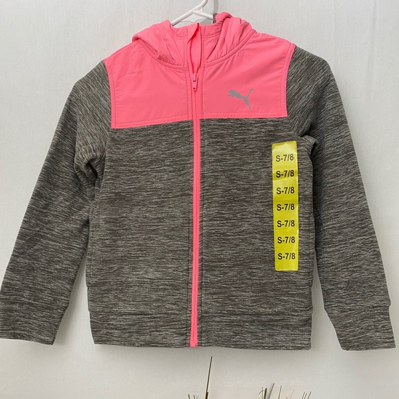 Puma Youth Fleece Hoodie, Size S-7/8, NWT - Picture 1 of 4